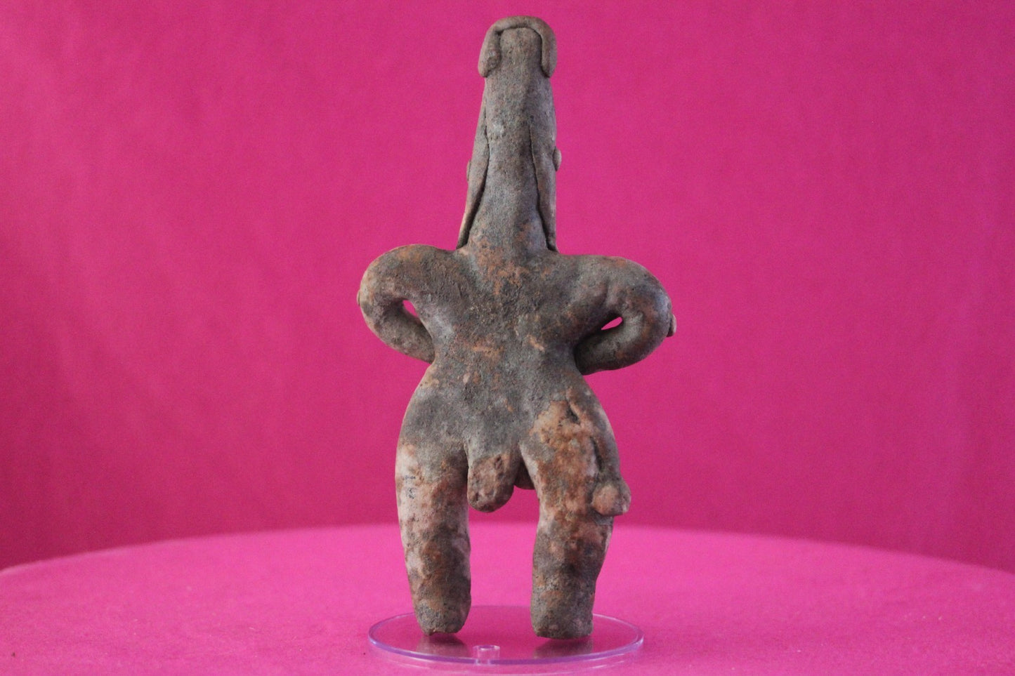 Pre Columbian Authentic Artifact Female Shaman Tomb Figure Colima Mexico COA 198