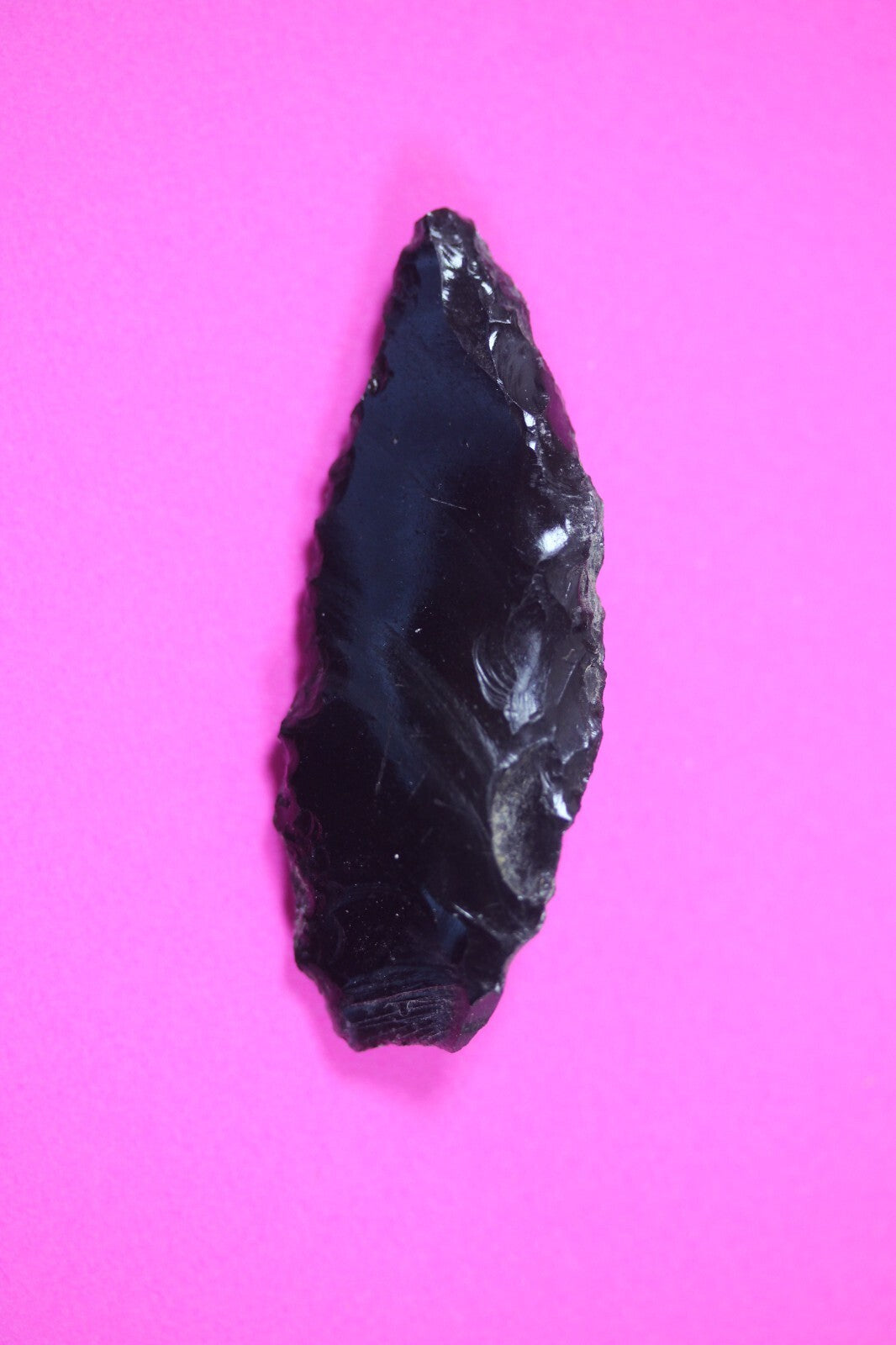 Pre Columbian Artifact Authentic Aztec Arrowhead Battle of Mexico City COA 28