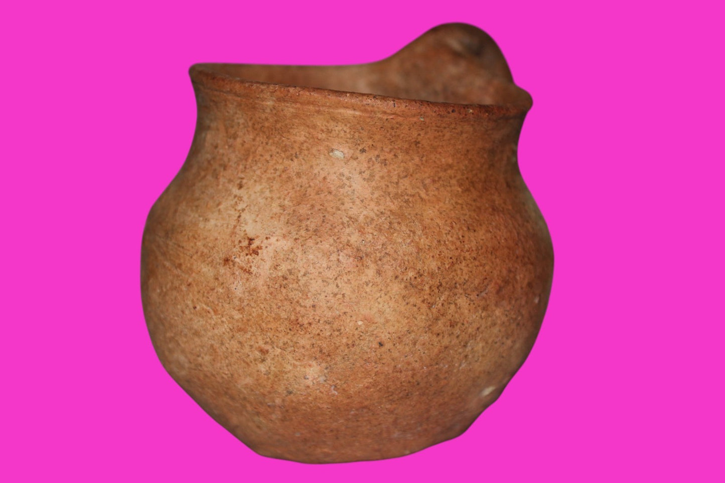 Holy Land Artifact Ancient 4000 Year Old Cup Time of Abraham 2000 BC COA J119