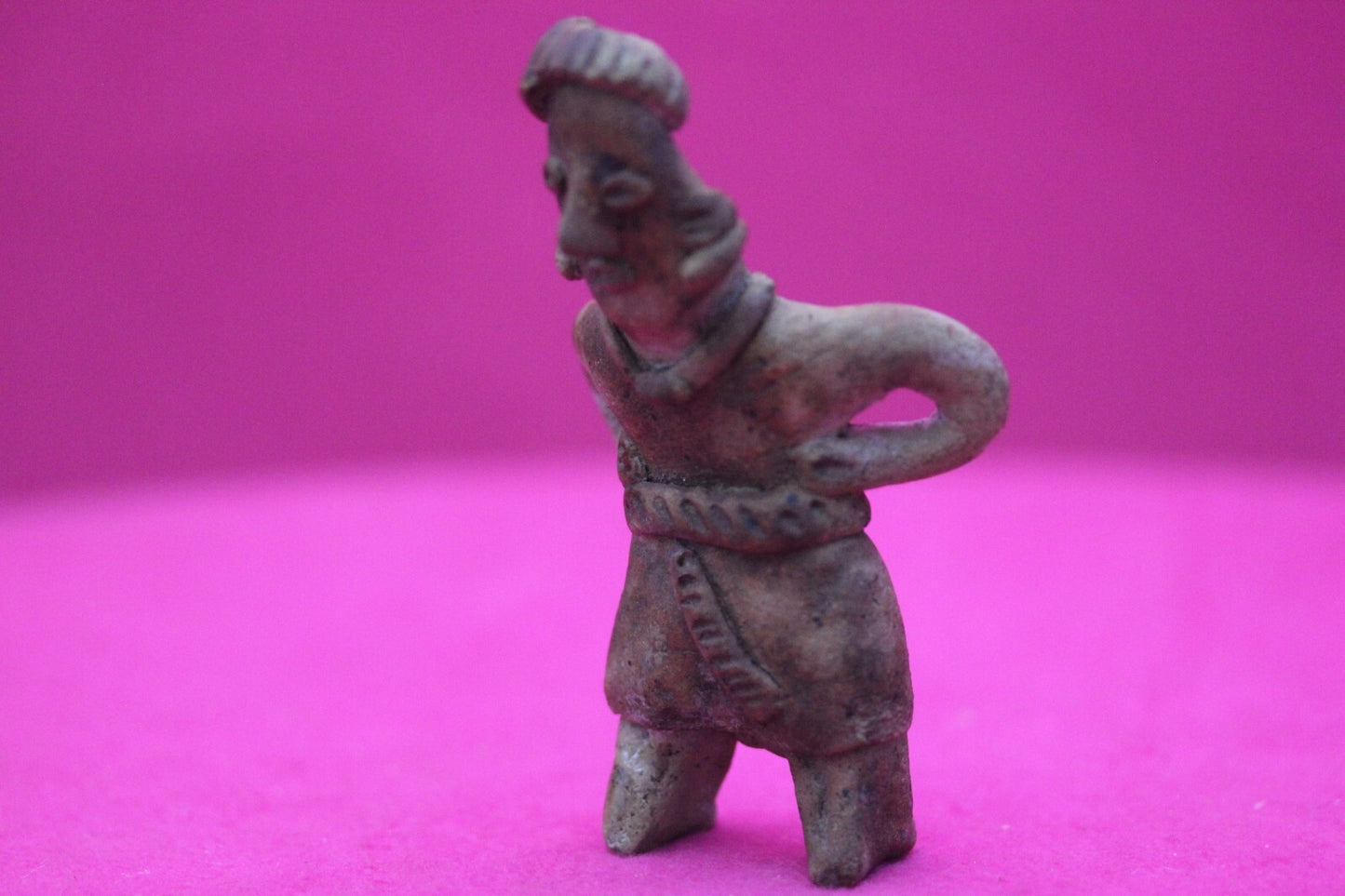 Pre Columbian Artifact Authentic Rare Grandma Tomb Figure Colima Mexico  COA 154