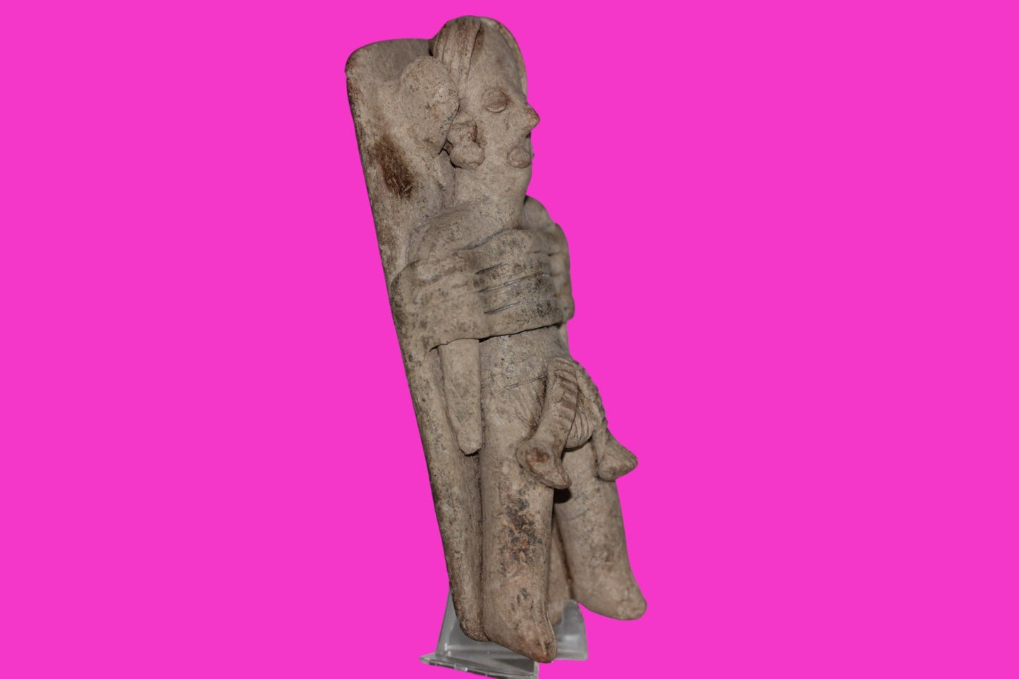 Pre Columbian Artifact Authentic Tomb Burial Figure Colima Mexico 100 BC COA 230