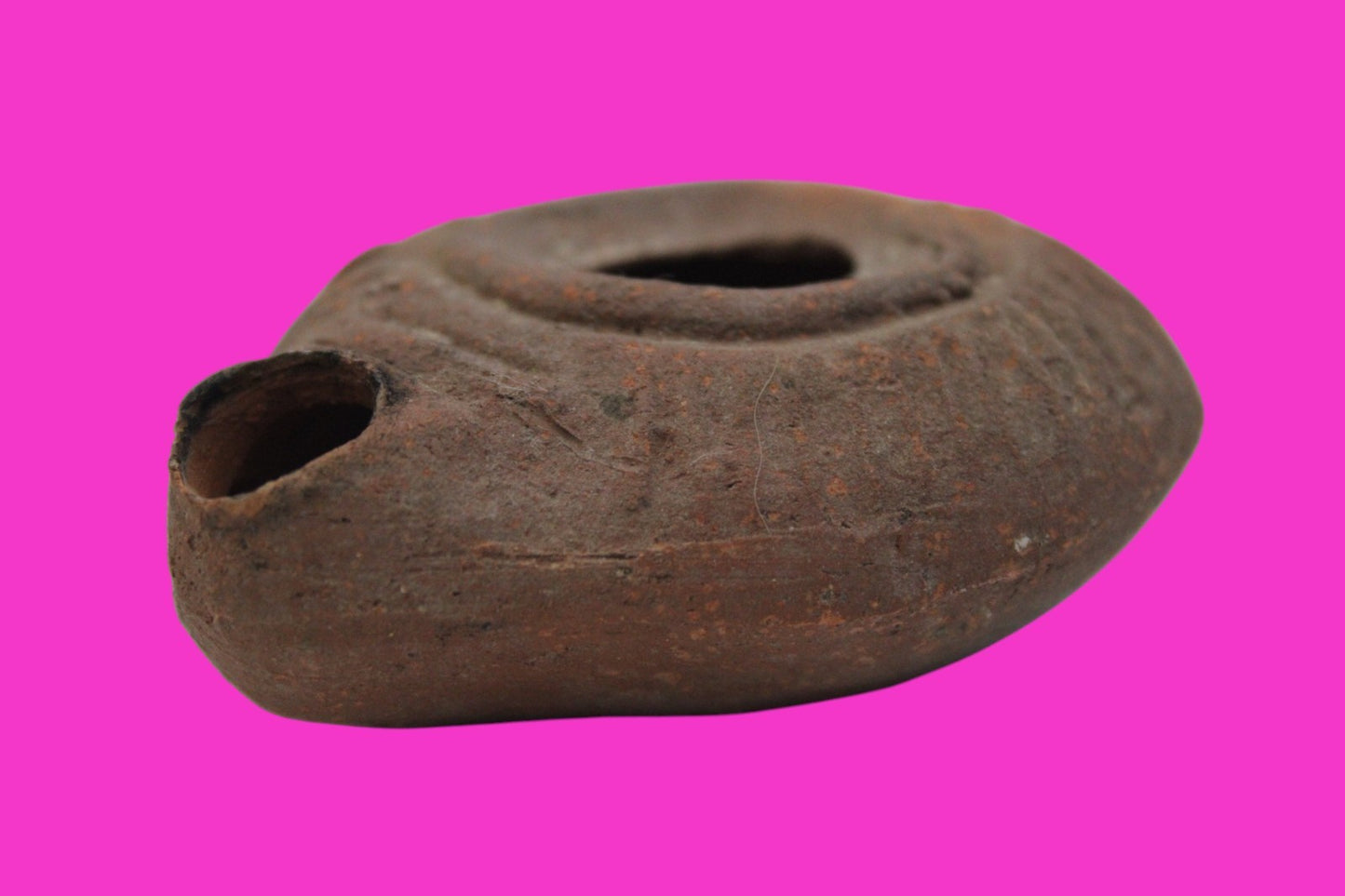 Ancient Holy Land Oil Lamp Artifact From Jesus Christ Home Land 100-500AD COA 58