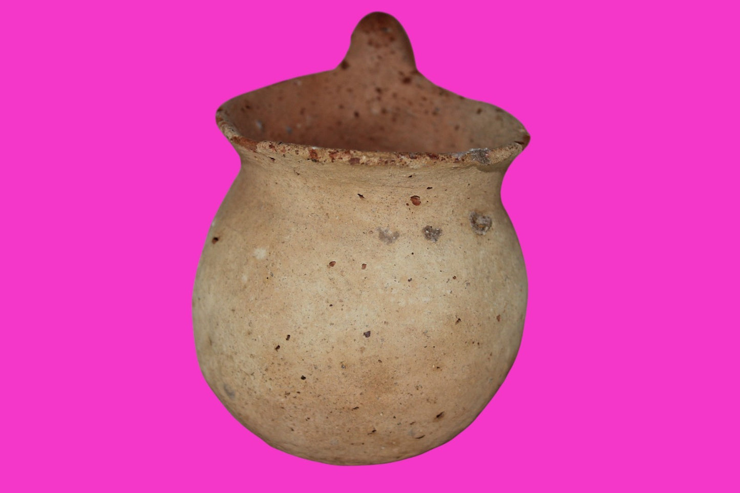 Ancient Holy Land Artifact Time Of Abraham Cup Jesus Christ Home 2000 BC COA 25