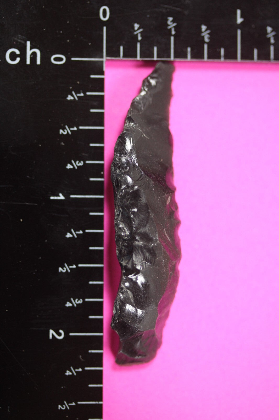 Pre Columbian Artifact Authentic Aztec Arrowhead Battle of Mexico City COA 45