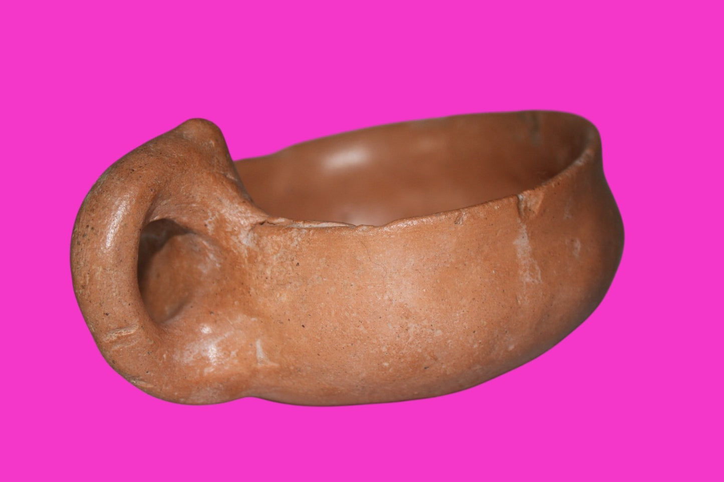 Holy Land Artifact Authentic 4000 Year Old Cup Time of Abraham 2000 BC COA J114