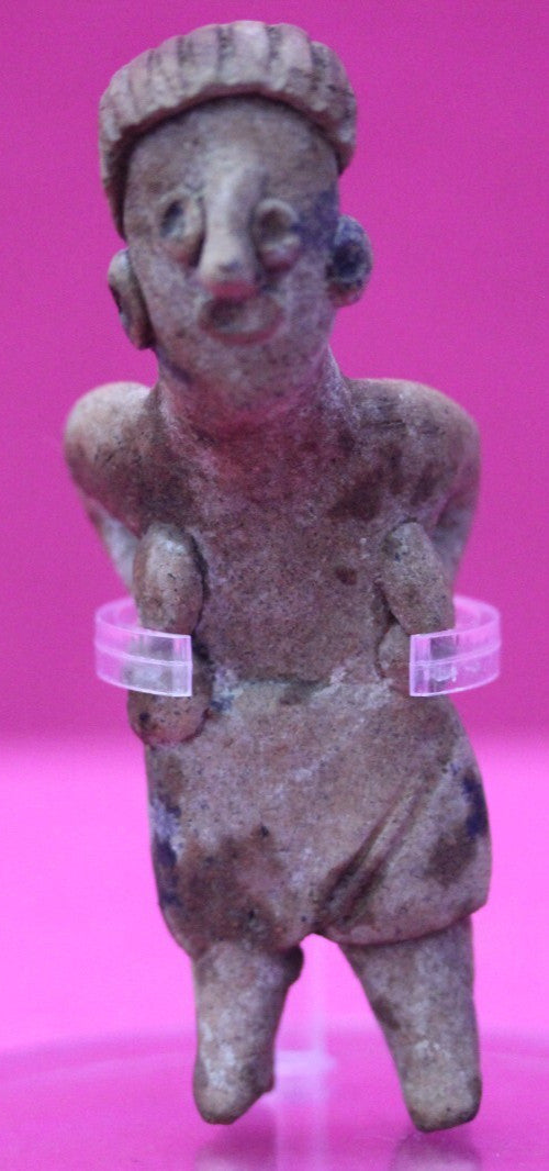 Authentic Pre Columbian Artifact Rare Grandma Tomb Figure Colima Mexico COA 149