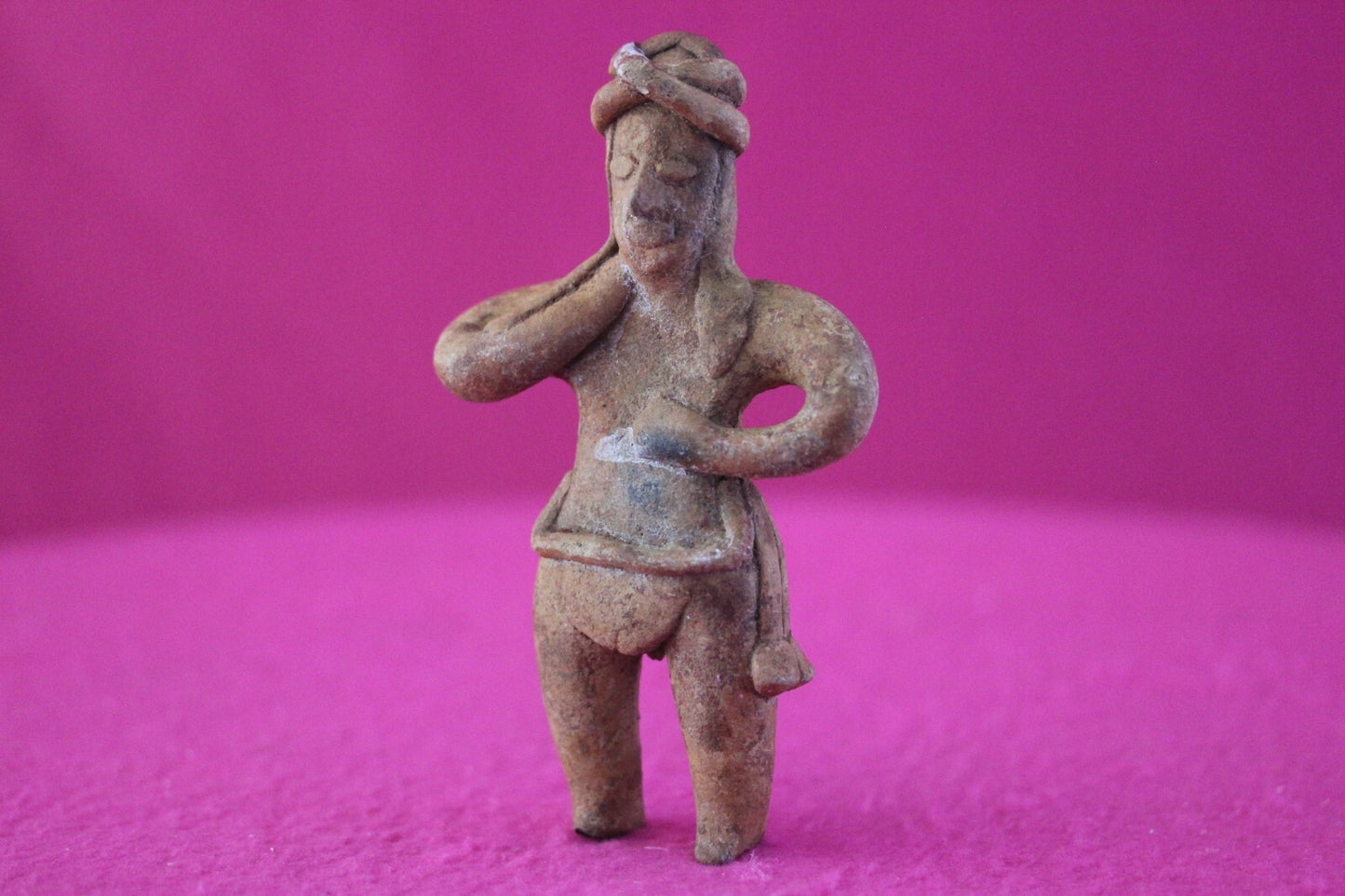 Pre Columbian Artifact Authentic Tomb Figure Colima Mexico 100 BC-250 AD COA 175