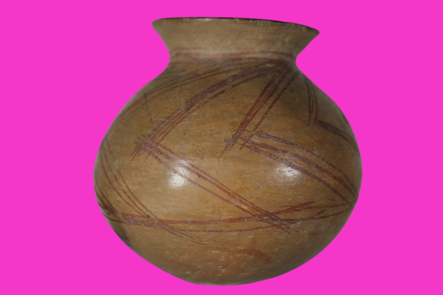 Pre Columbian Authentic Artifact Michoacan Large Olla Mexico 100 - 400BC COA J36