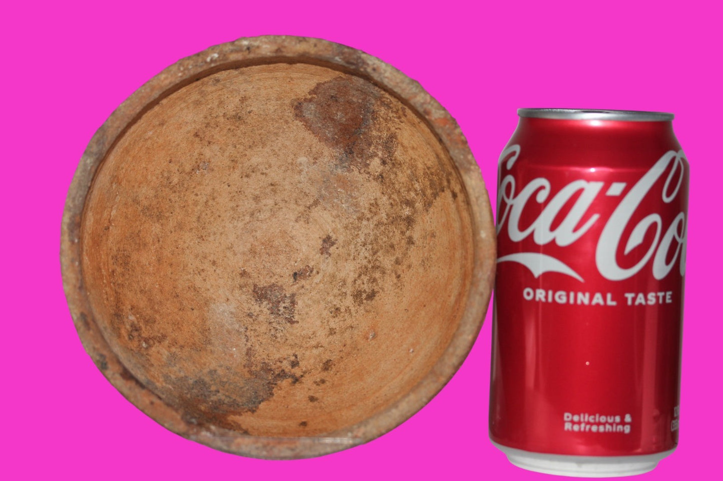 Ancient Holy Land Bowl Artifact 4000 Years OldTime of Abraham 2000 BC COA J126