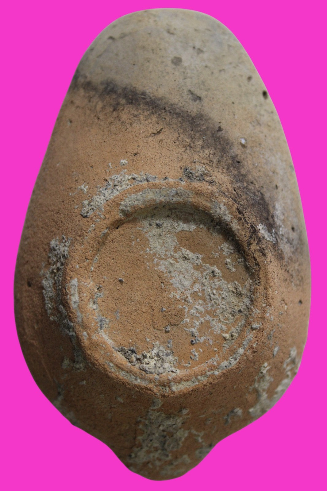 Ancient Holy Land Oil Lamp Artifact Jesus Christ Homeland 100BC-400AD COA 15