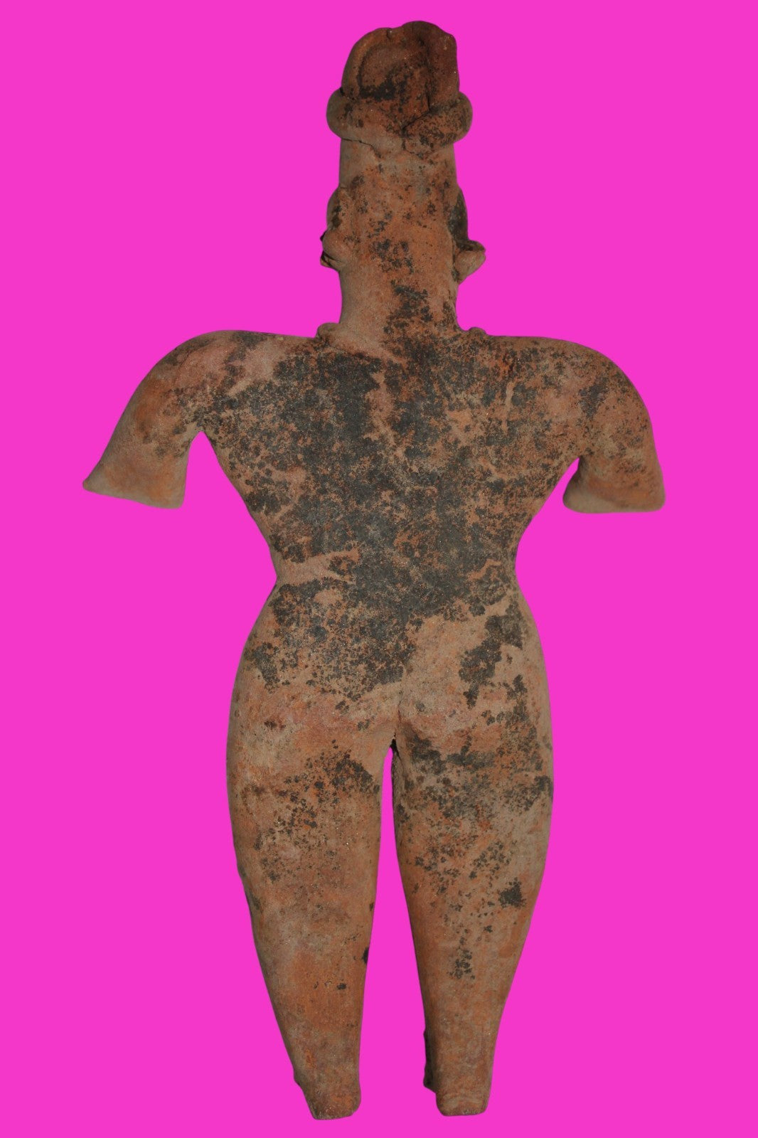 Pre Columbian Artifact 7 in Female Shaft Tomb Figure Colima Mexico 100BC COA 270