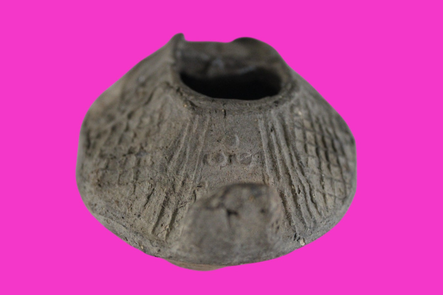 Ancient Holy Land Oil Lamp Artifact Jesus Christ Home Israel 300-600 AD COA 84