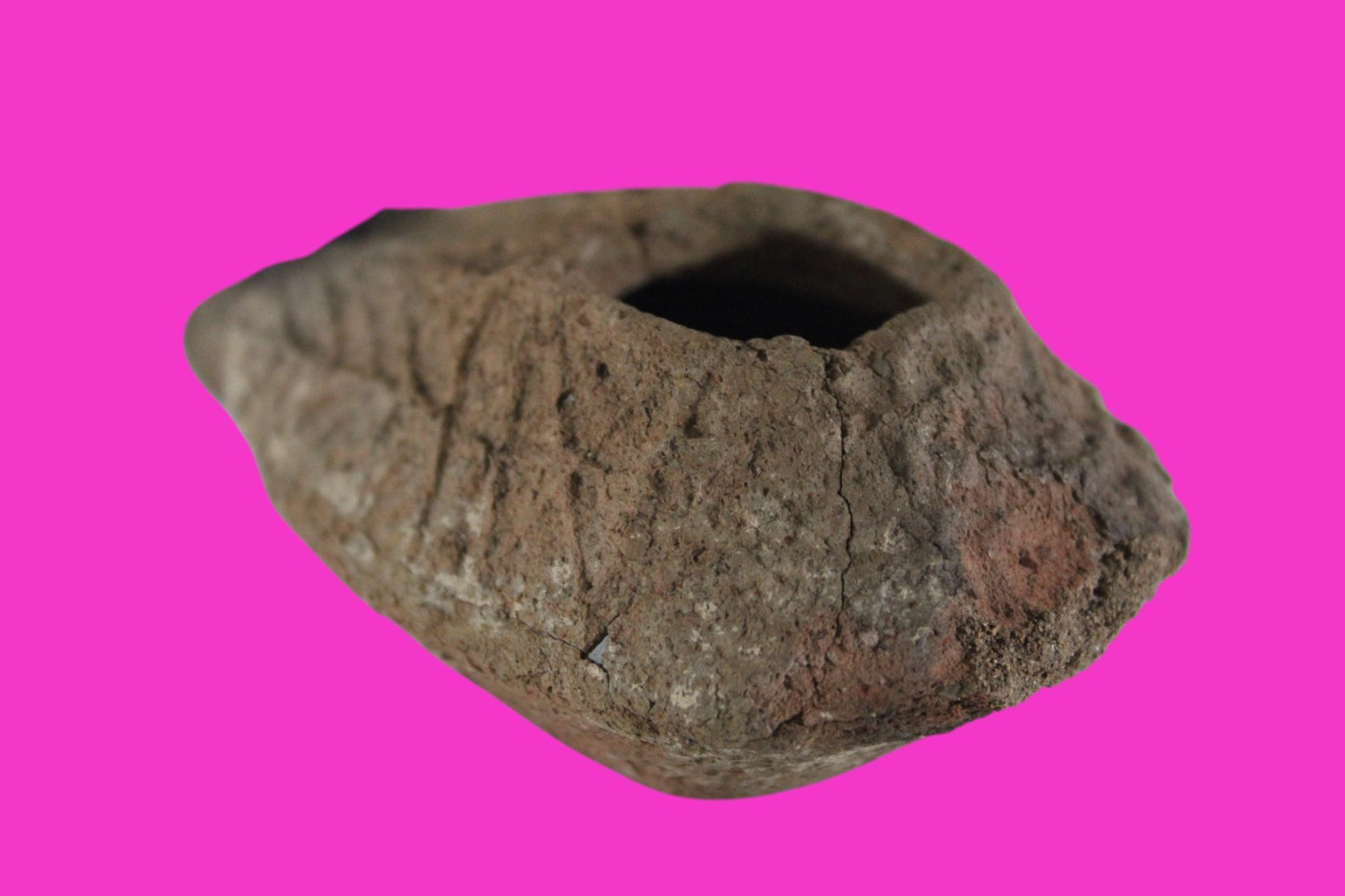 Ancient Holy Land Oil Lamp Artifact Jesus Christ Home Israel 300-600 AD COA 78