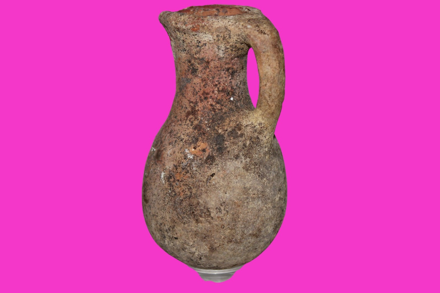 Ancient Holy Land Artifact Jug From Time of Jesus Christ 100 BC - 100 AD COA 15