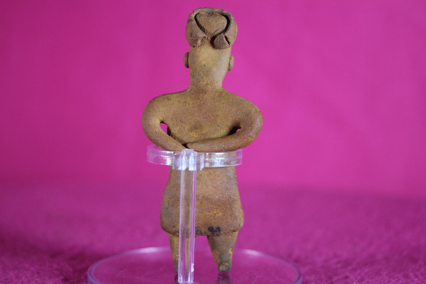 Pre Columbian Artifact Authentic Rare Grandma Tomb Figure Colima Mexico COA 143