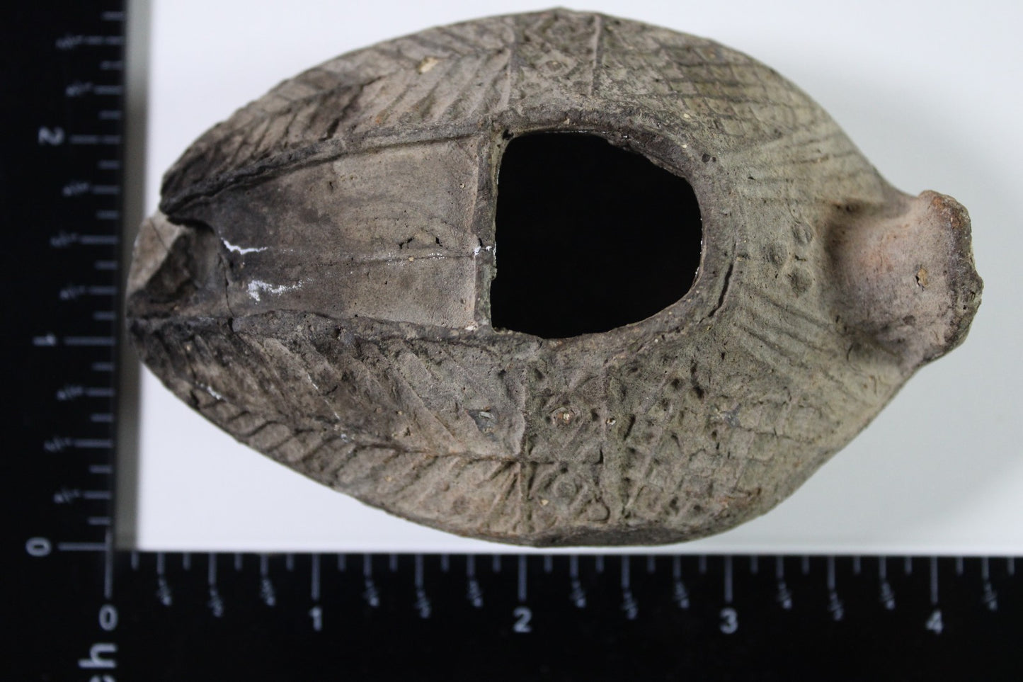 Ancient Holy Land Oil Lamp Artifact Jesus Christ Home Israel 300-600 AD COA 84