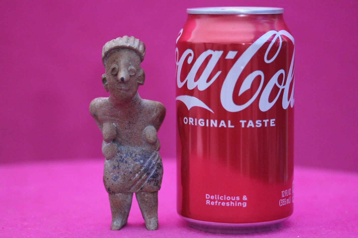 Pre Columbian Artifact Authentic Rare Grandma Tomb Figure Colima Mexico COA 153