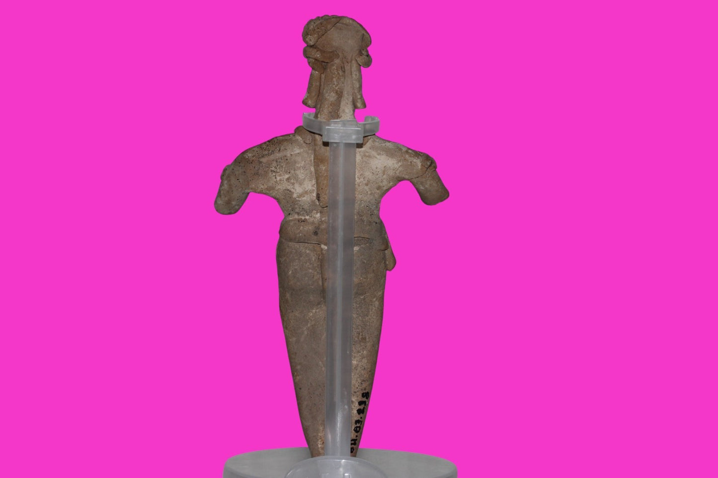 Pre Columbian Artifact 7 inch Shaft Tomb Figure Colima Mexico 100 BC COA 260