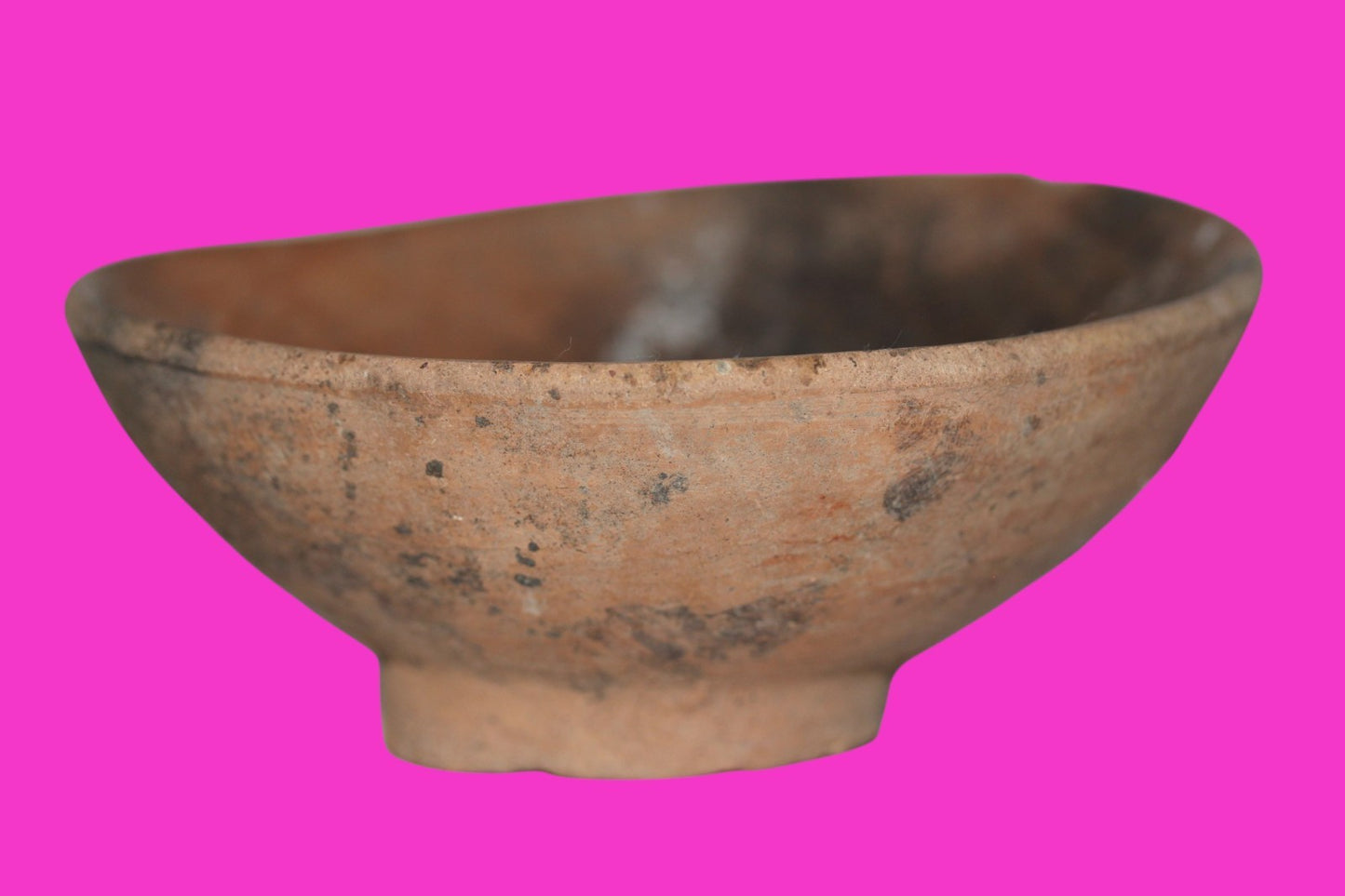 Ancient Holy Land Bowl Artifact From Time of Jesus Christ 300BC-200AD COA J129
