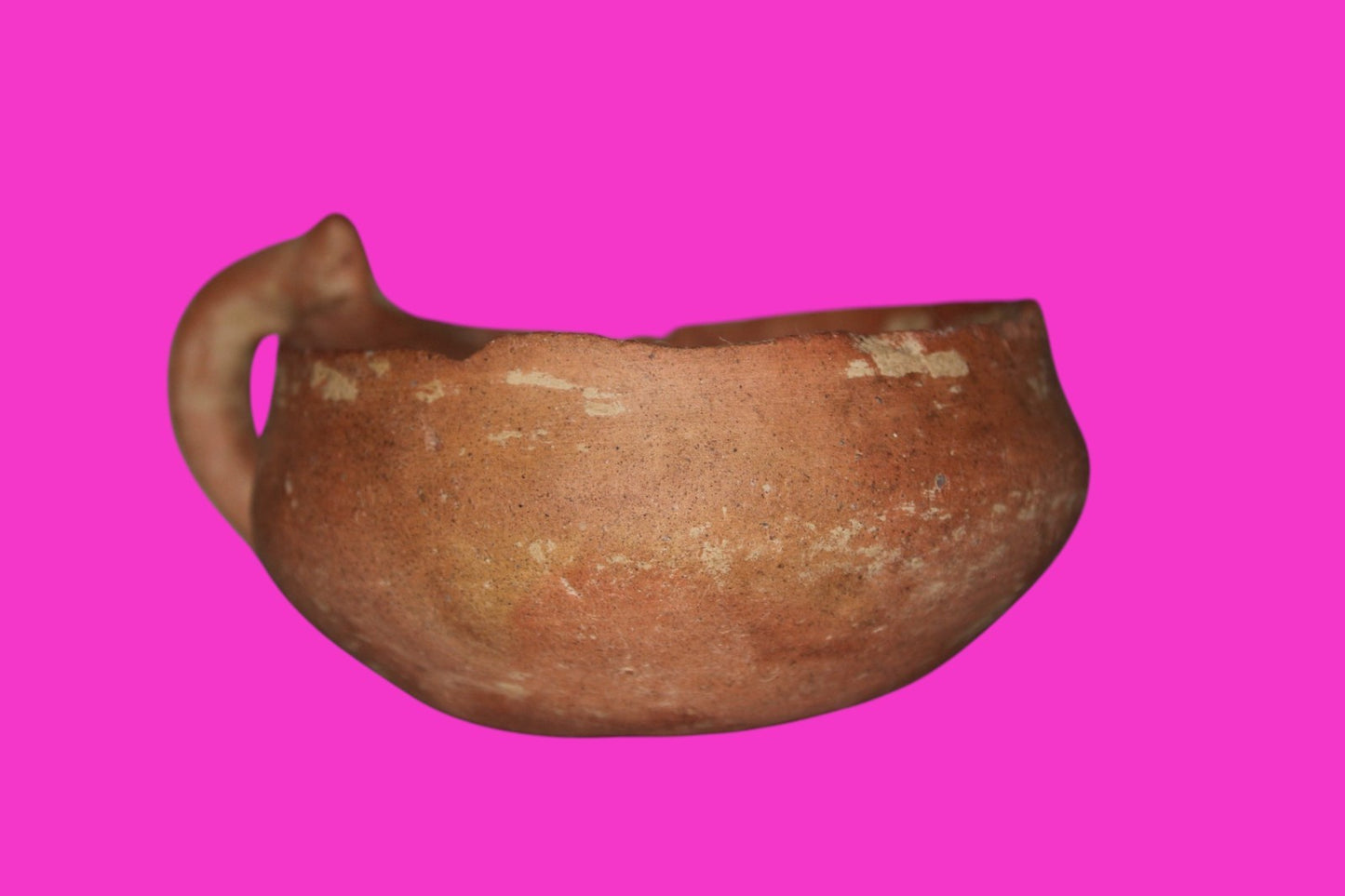Holy Land Artifact Authentic 4000 Year Old Cup Time of Abraham 2000 BC COA J115