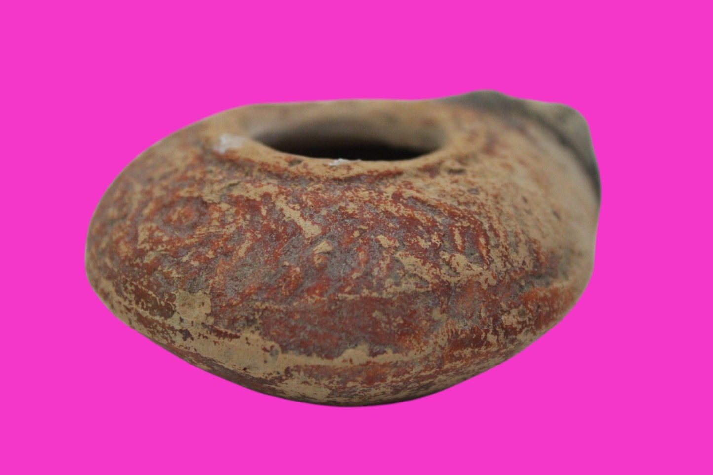Ancient Holy Land Oil Lamp Artifact From Jesus Christ Home Land 100-500AD COA 59