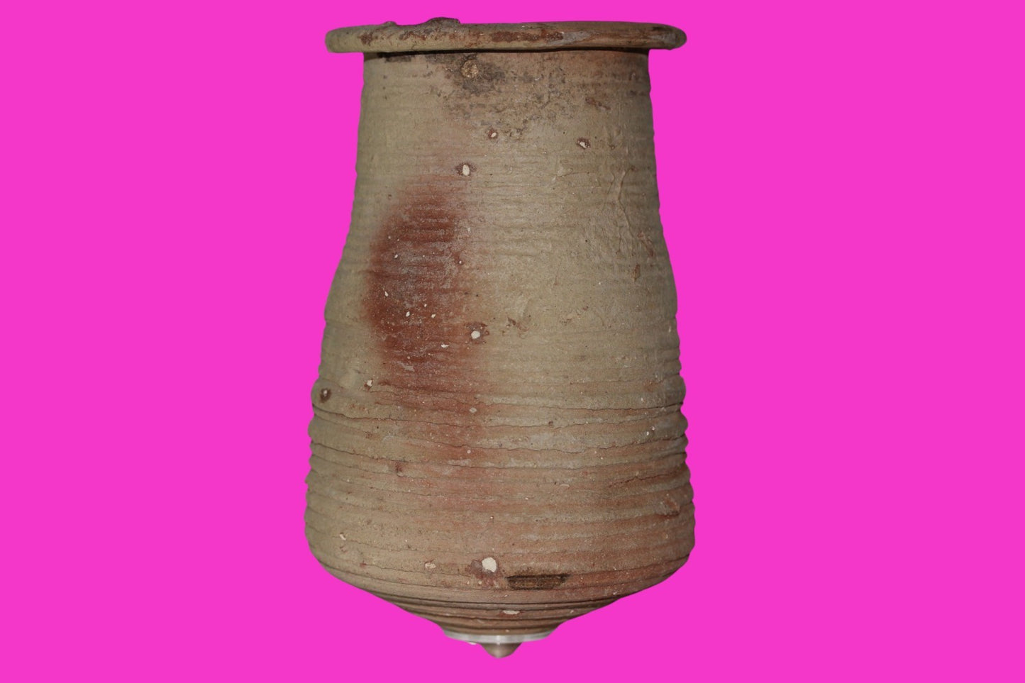 Holy Land Artifact Authentic Large Beaker Found in Israel 400 BC-600 AD COA J128