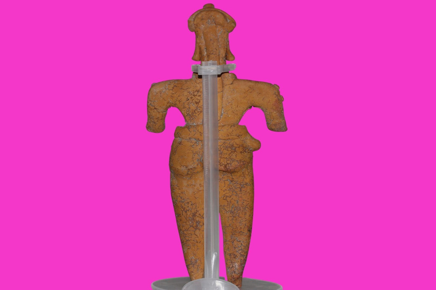 Pre Columbian Artifact BIG Female Shaman Tomb Figure Colima Mexico 100BC COA 248