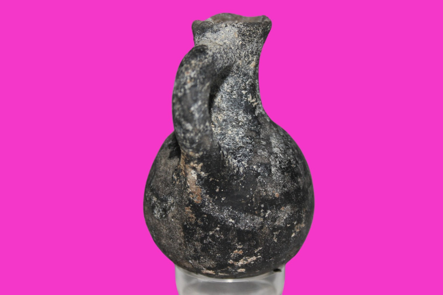 Ancient Holy Land Artifact King David Mini Jugglet Christ Home Land 1000BC COA 4