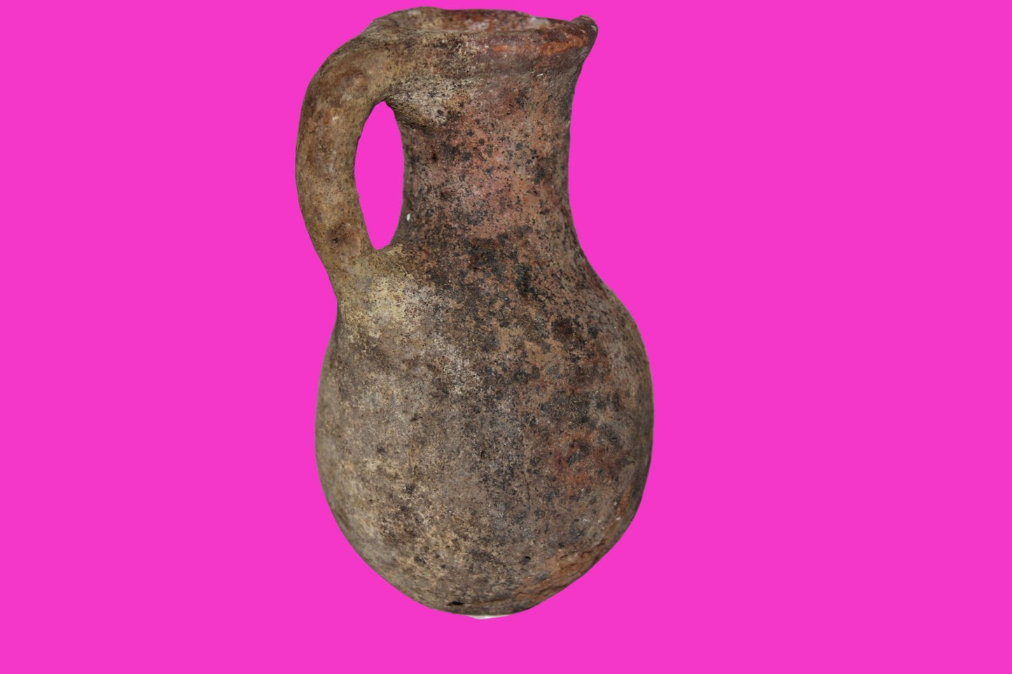 Ancient Holy Land Artifact Jug From Time of Jesus Christ 100 BC - 100 AD COA 15