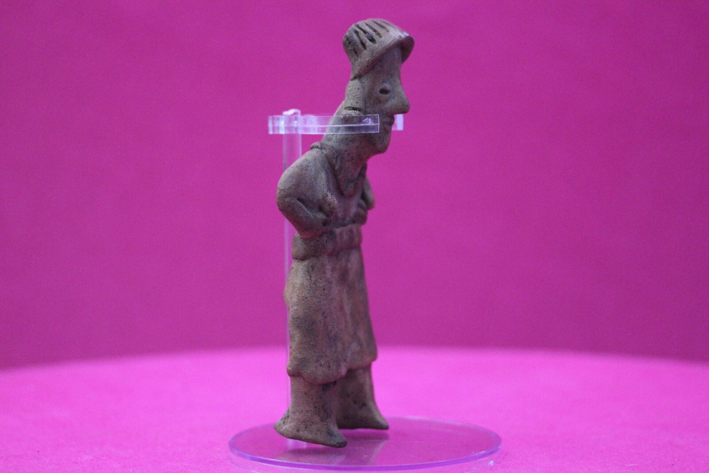 Pre Columbian Authentic Artifact Old Grandma Colima Mexico 100 BC-250 AD COA 151