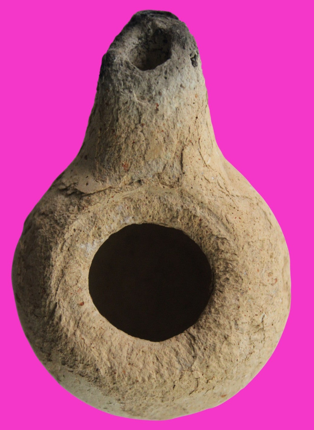 Ancient Holy Land Oil Lamp Artifact Land of Jesus Christ 100 BC-200 AD COA J147