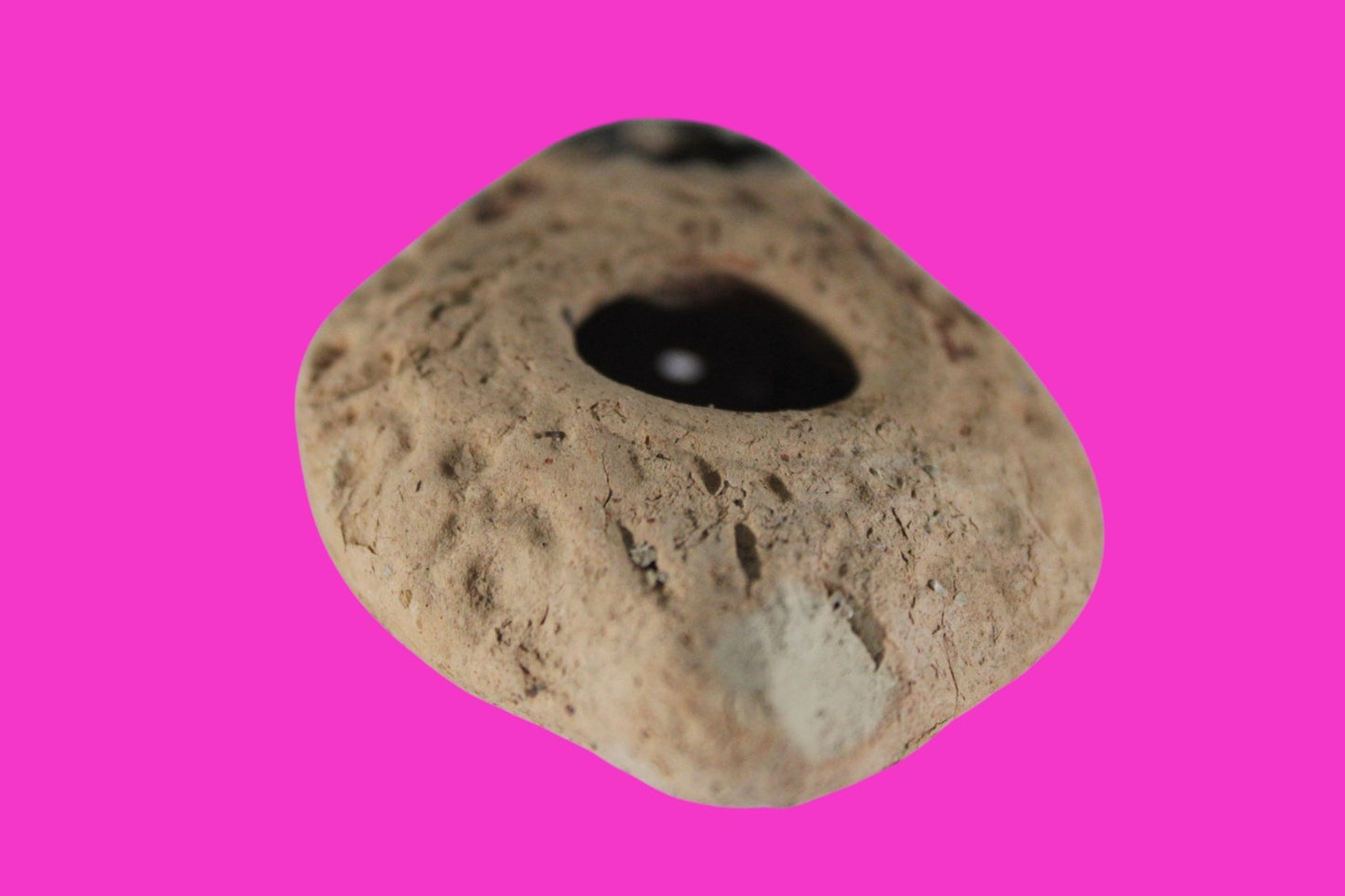 Ancient Holy Land Oil Lamp Artifact Land of Jesus Christ 100 BC-200 AD COA J146