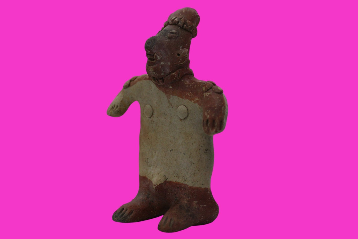 Pre Columbian Artifact Authentic Male Jalisco Figure Mexico 1000BC-250AD COA 213