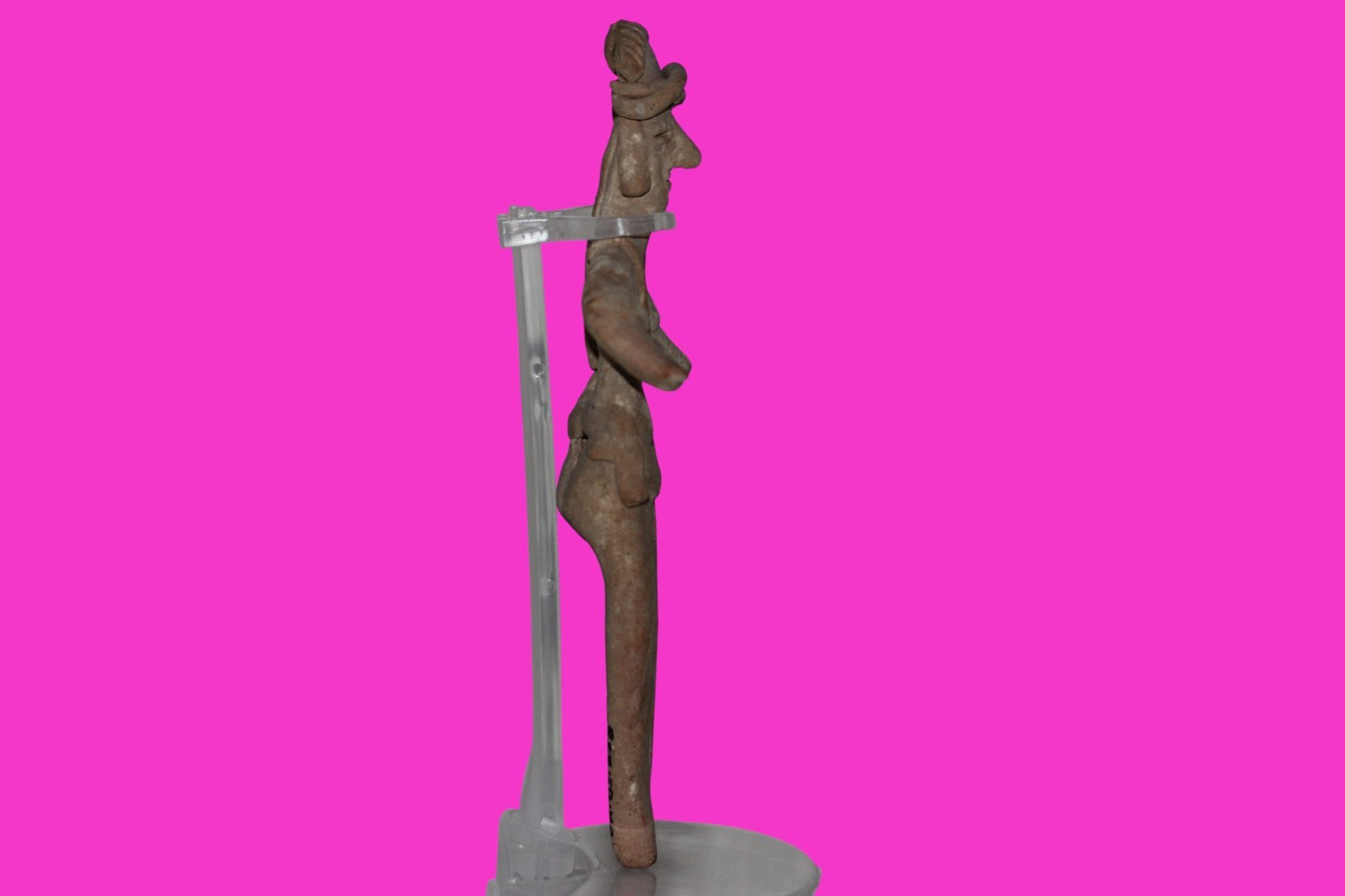 Pre Columbian Artifact 7 inch Shaft Tomb Figure Colima Mexico 100 BC COA 260