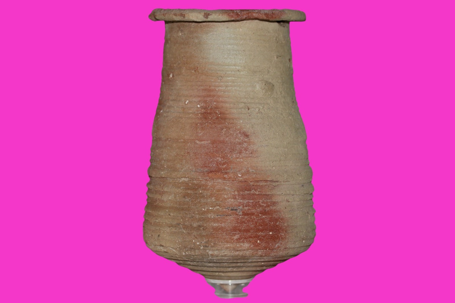 Holy Land Artifact Authentic Large Beaker Found in Israel 400 BC-600 AD COA J128