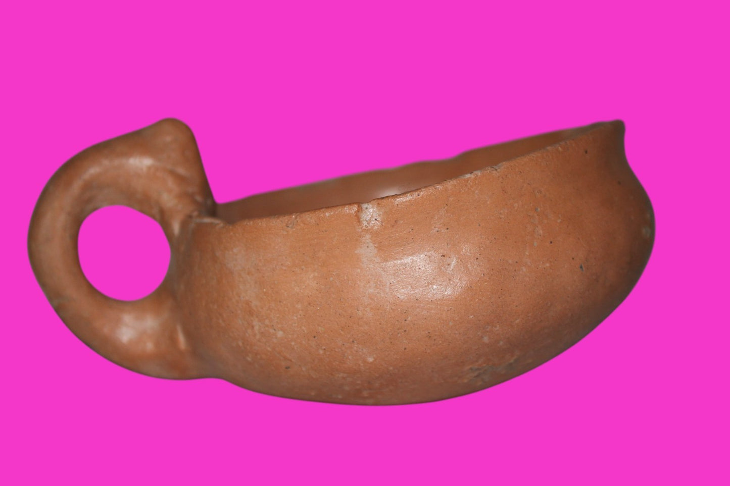 Ancient Holy Land Artifact 4000 Year Old Cup Time of Abraham 2000 BC COA J114