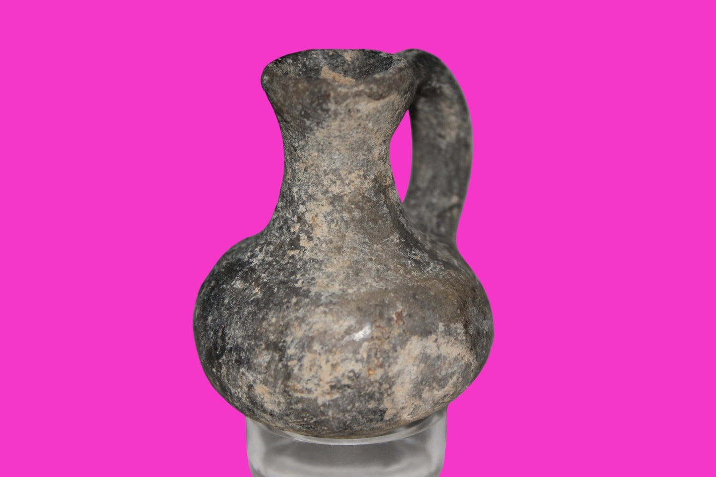 Ancient Holy Land Artifact King David Mini Jugglet Christ Home Land 1000BC COA 2