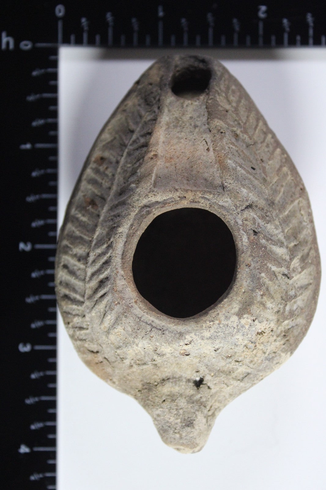Ancient Holy Land Oil Lamp Artifact Jesus Christ Home Israel 300-600 AD COA 92