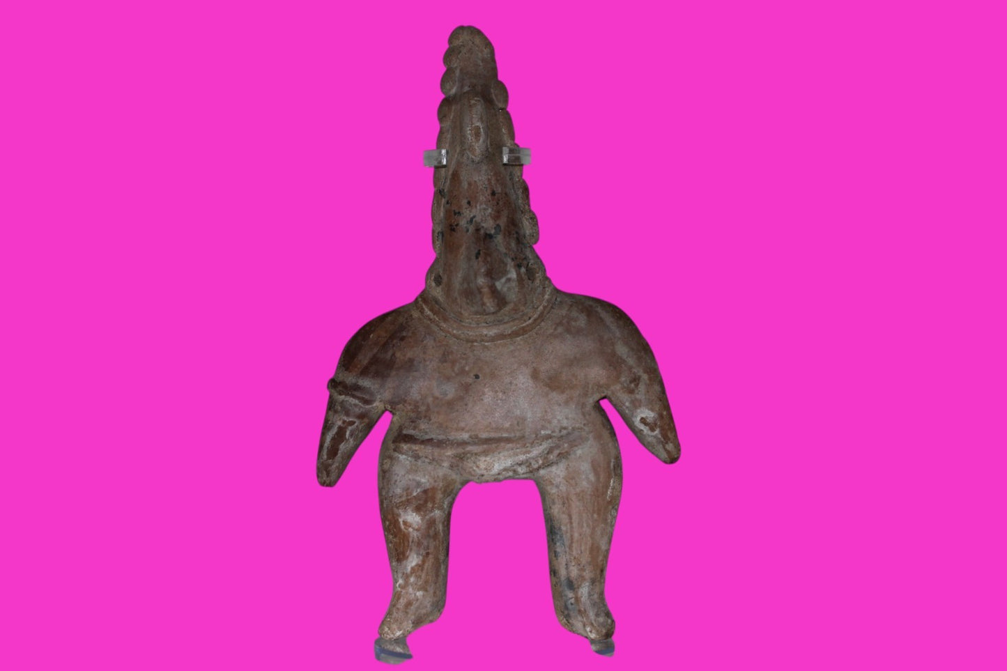 Pre Columbian Authentic Artifact Archaic Shaman Tomb Figure Colima Mexico COA 20