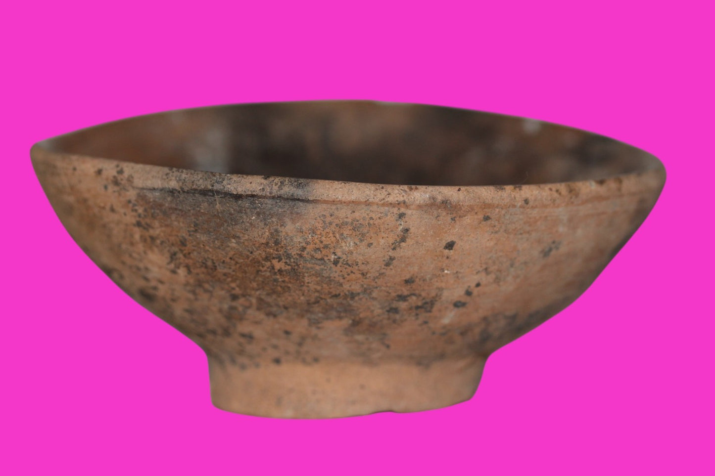 Ancient Holy Land Bowl Artifact From Time of Jesus Christ 300BC-200AD COA J129