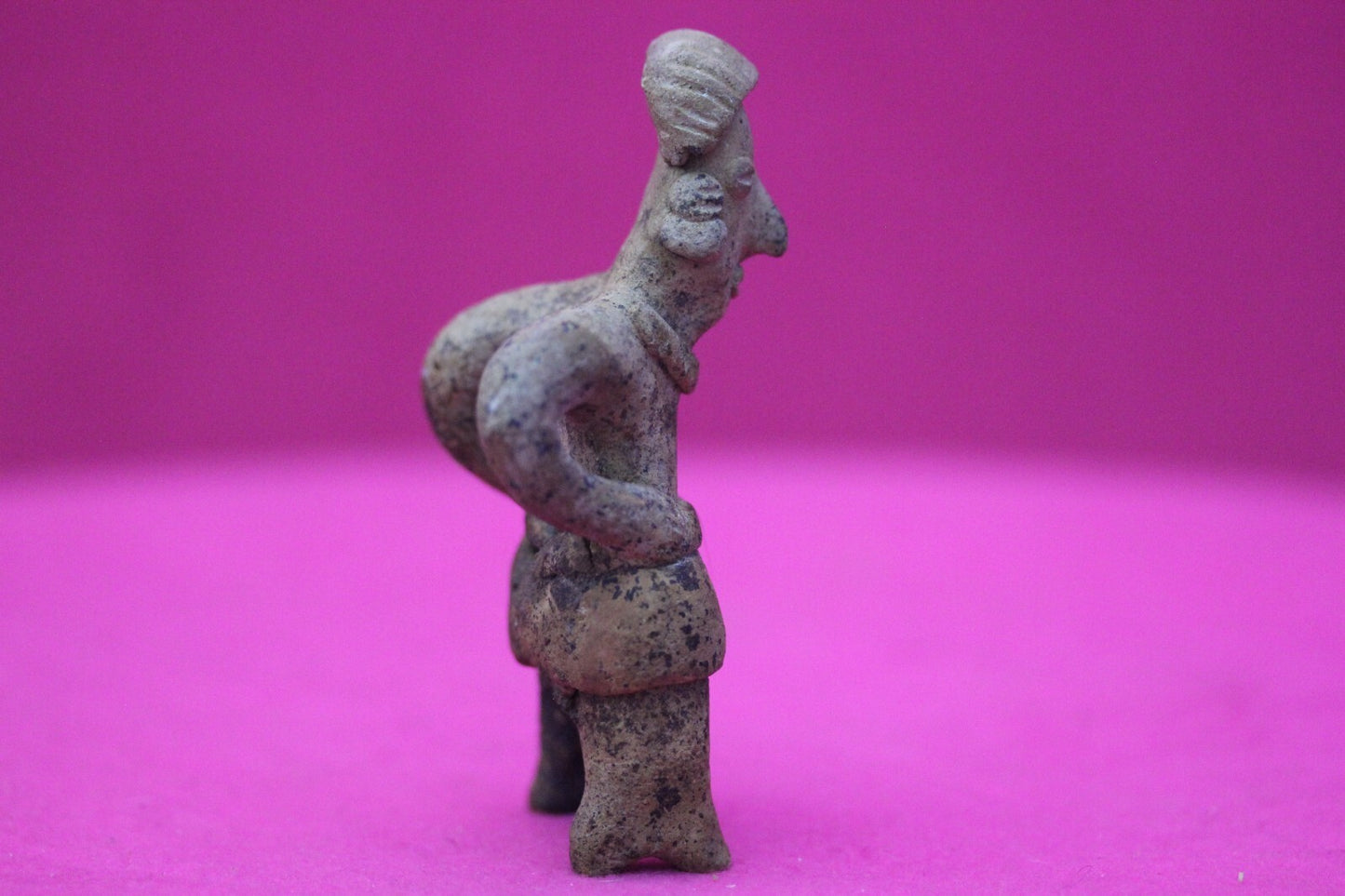 Authentic Pre Columbian Artifact Rare Grandma Tomb Figure Colima Mexico COA 144