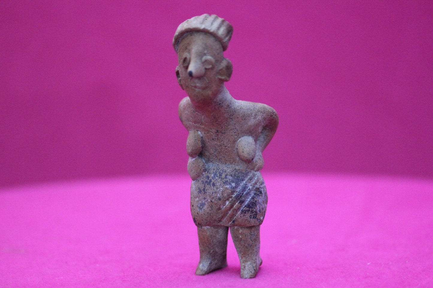 Pre Columbian Artifact Authentic Rare Grandma Tomb Figure Colima Mexico COA 153