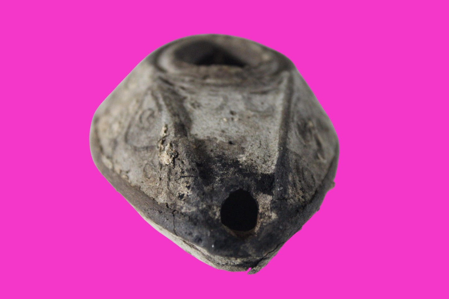 Ancient Holy Land Oil Lamp Artifact Jesus Christ Home Israel 300-600 AD COA 71