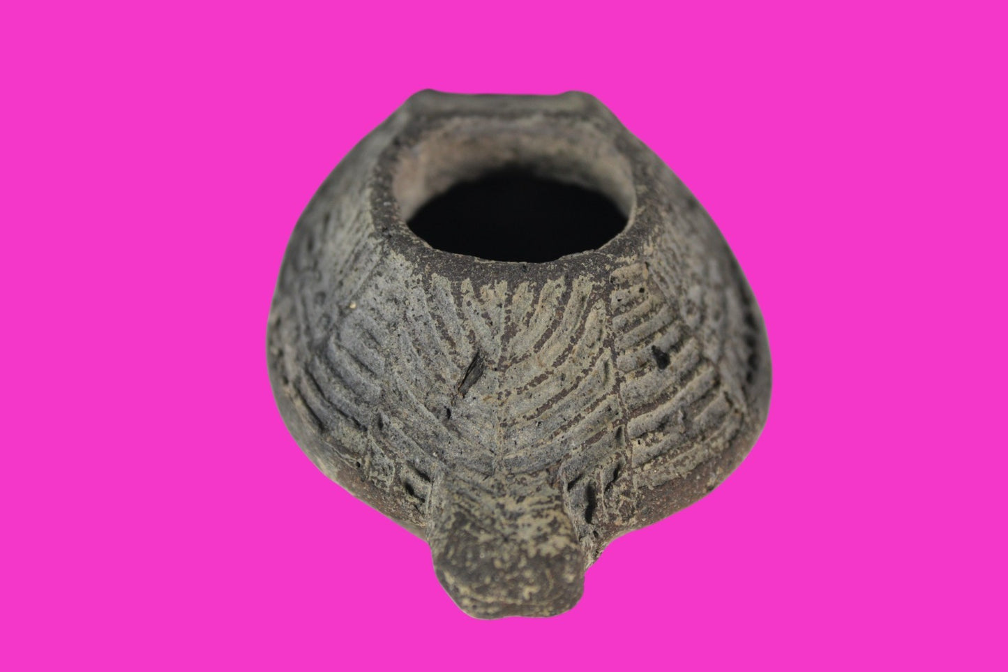 Ancient Holy Land Oil Lamp Artifact Jesus Christ Home Israel 300-600 AD COA 103