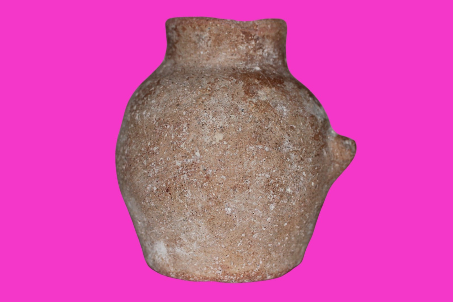 Holy Land Artifact Authentic 5500 Year Old Jar Early Bronze Age 3500 BC COA J142
