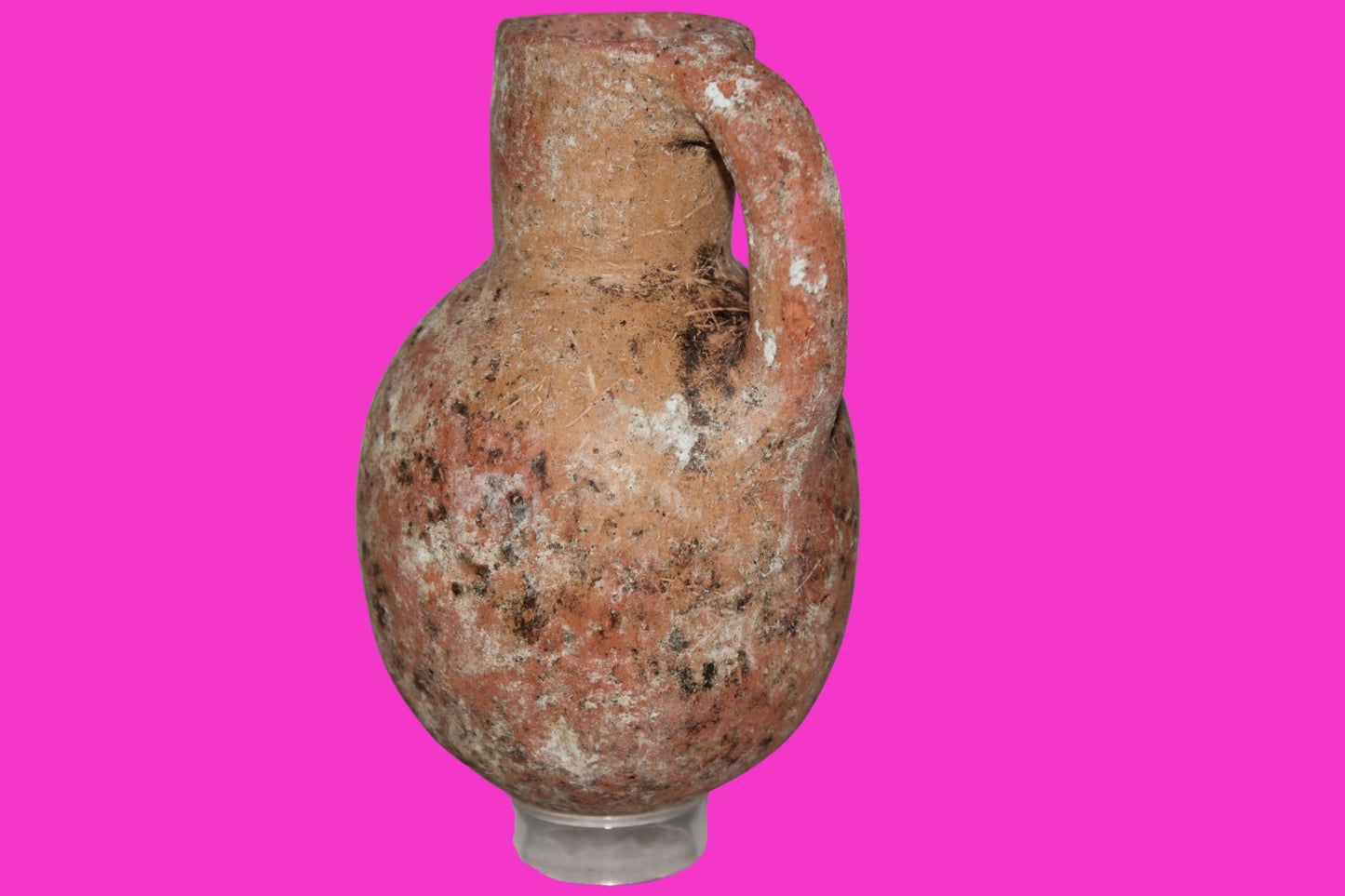 Ancient Holy Land Artifact Jug From Time of Jesus Christ 100 BC - 100 AD COA 16