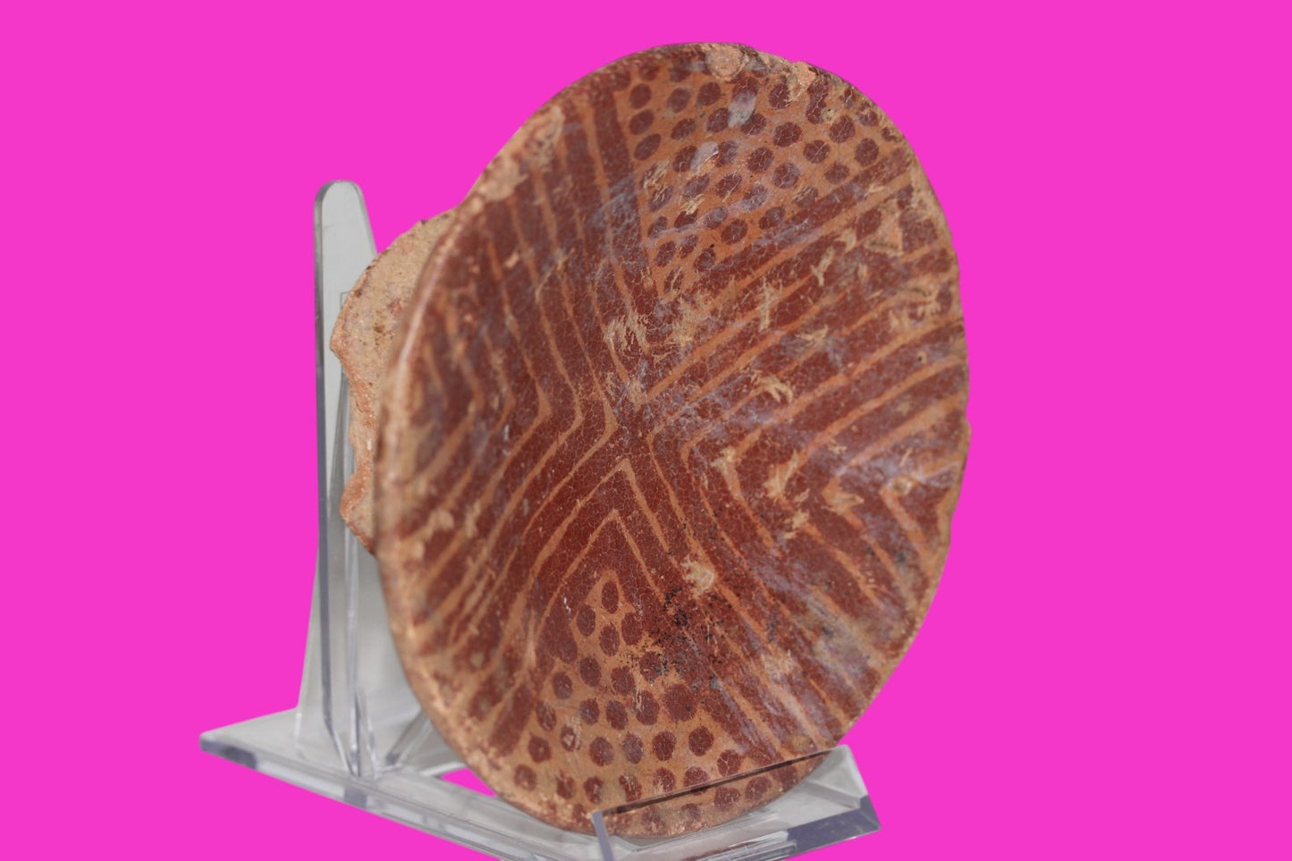 Pre Columbian Artifact Authentic Pedestal Bowl Narino Columbia 1000 AD COA J100