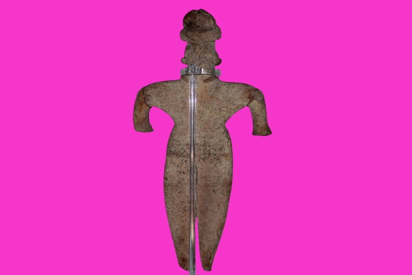 Pre Columbian Artifact 9 in Female Shaft Tomb Figure Colima Mexico 100BC COA 275