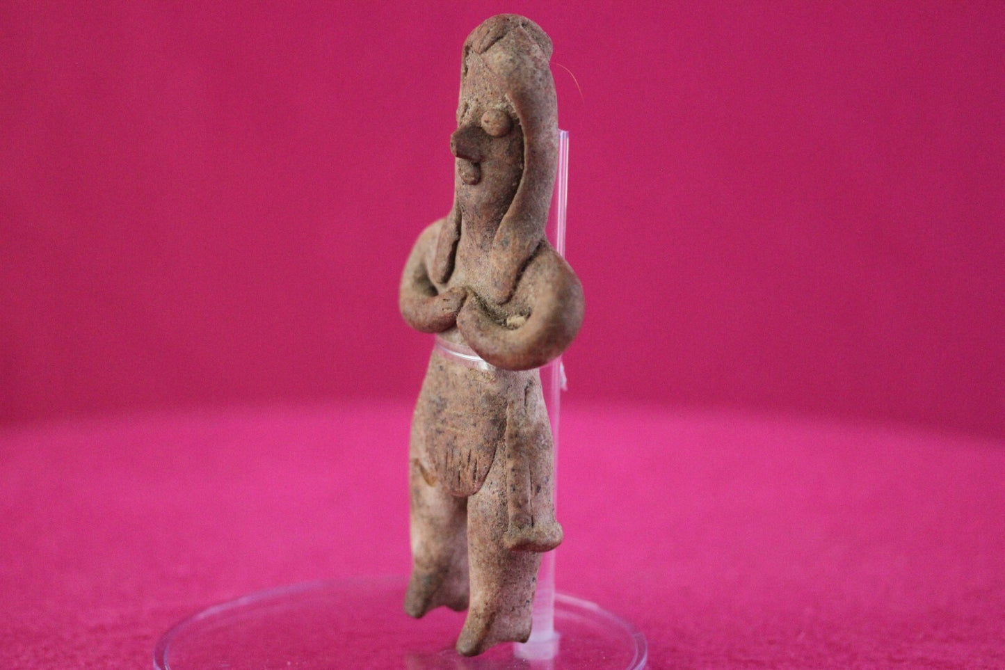 Pre Columbian Artifact Authentic Tomb Figure Colima Mexico 100 BC-250 AD COA 177