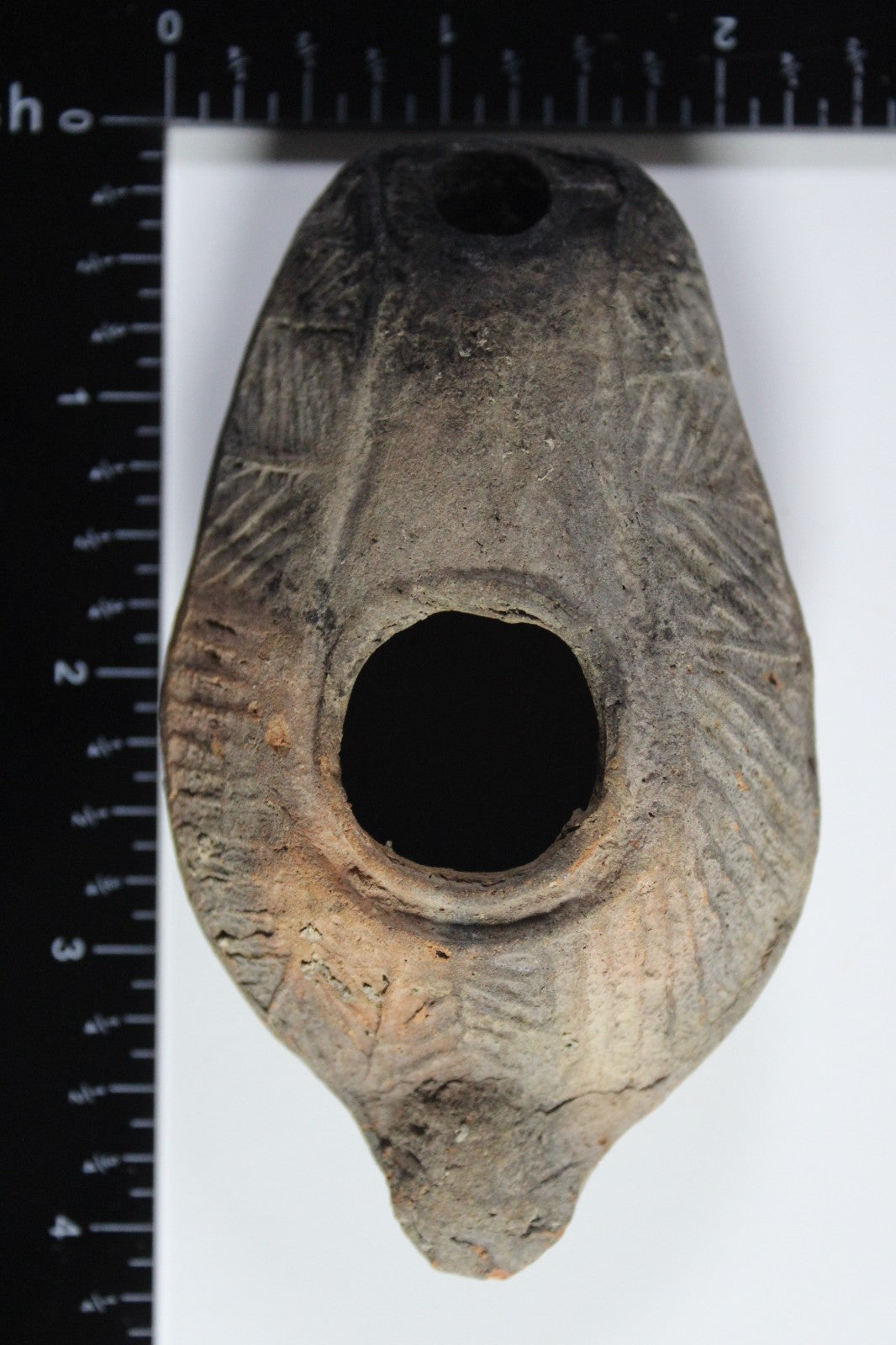 Ancient Holy Land Oil Lamp Artifact Jesus Christ Home Israel 300-600 AD COA 91